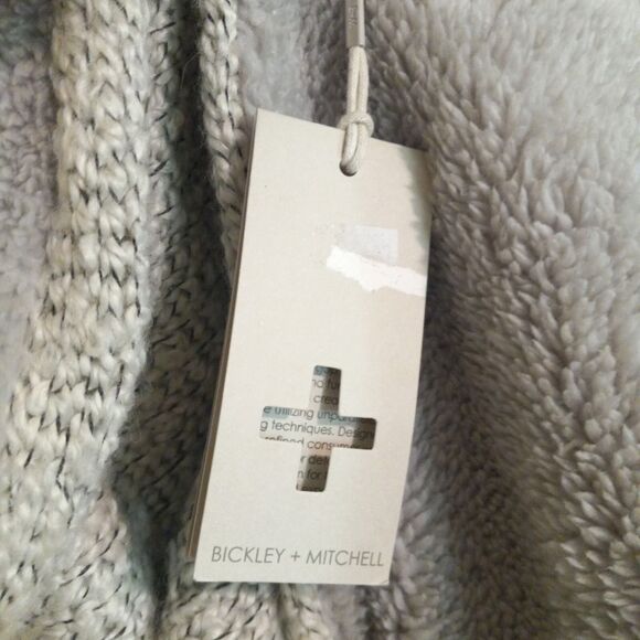 Bickley + Mitchell Boucle Knit Infinity Scarf-Size OS-Teddy Lined-Wool Blend-NEW - Picture 7 of 9